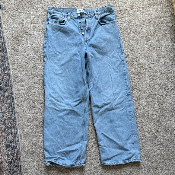 Agolde low rise baggy jeans - Picture 1 of 5